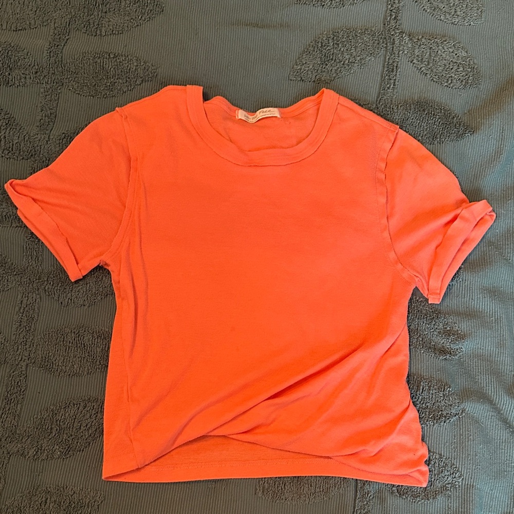 We the Free Free People crop tshirt large